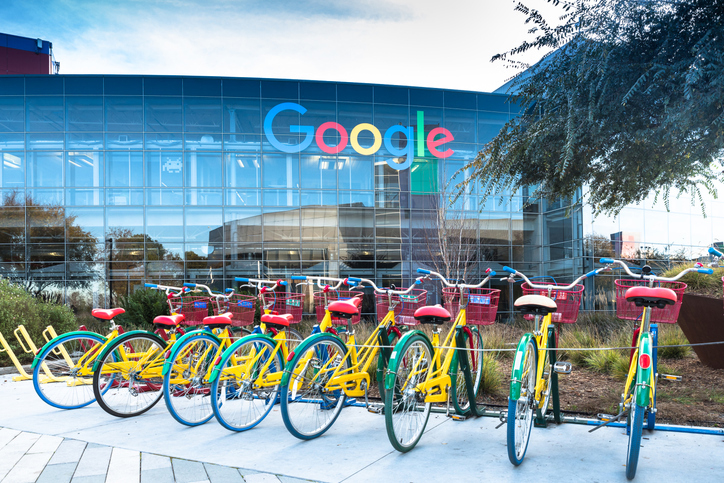 Bikes at Googleplex – Google Headquarters